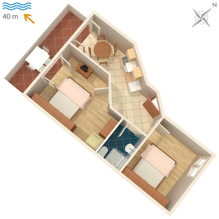 Apartments By The Sea Igrane, Makarska - 310 Exterior photo
